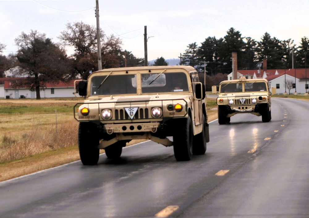 November 2025 training operations at Fort McCoy