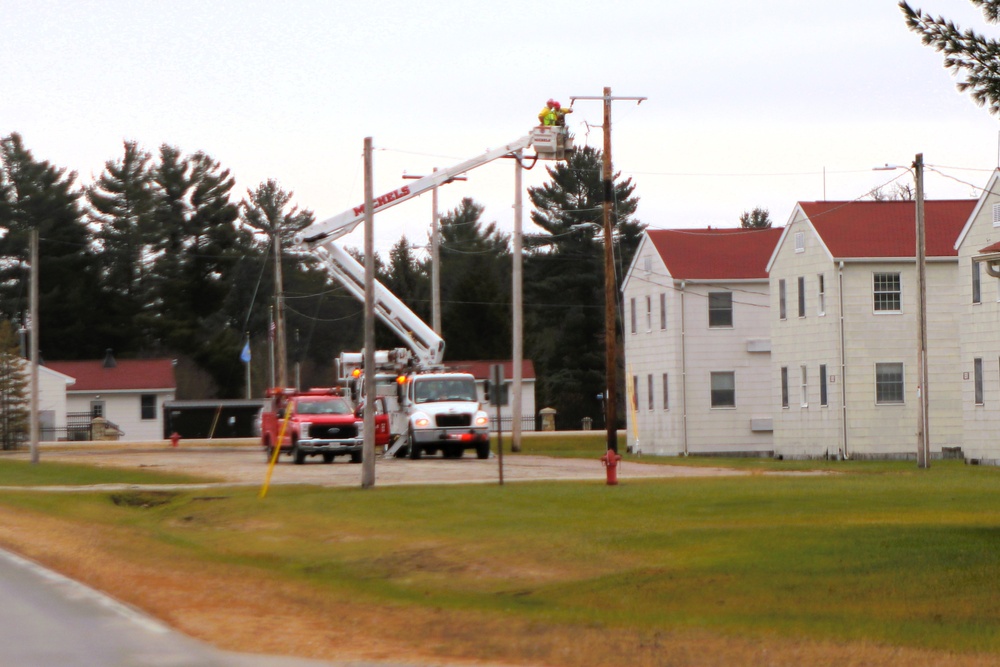 Work continues to upgrade Fort McCoy’s power grid to Wye Electrical System