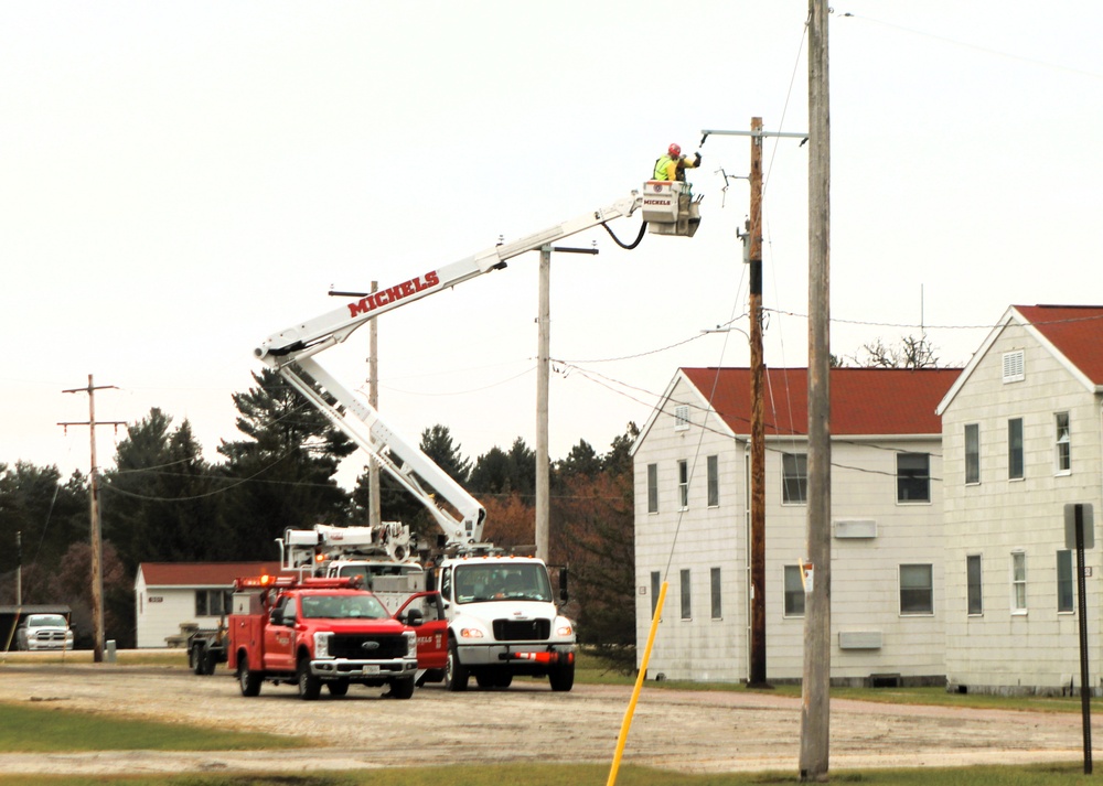 Work continues to upgrade Fort McCoy’s power grid to Wye Electrical System