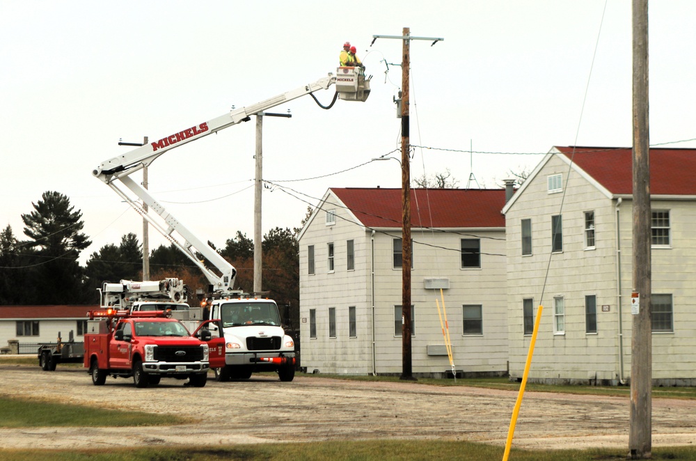 Work continues to upgrade Fort McCoy’s power grid to Wye Electrical System