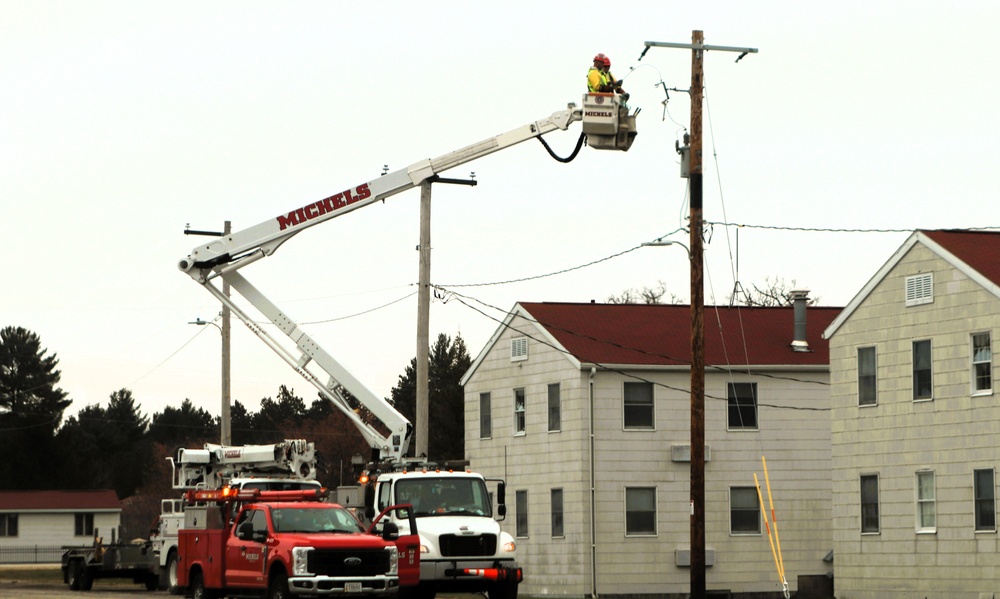 Work continues to upgrade Fort McCoy’s power grid to Wye Electrical System