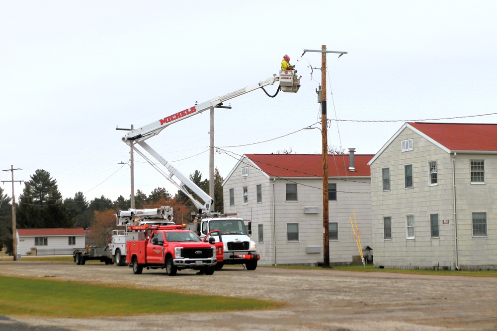 Work continues to upgrade Fort McCoy’s power grid to Wye Electrical System