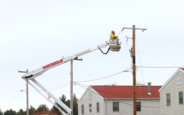 Work continues to upgrade Fort McCoy’s power grid to Wye Electrical System