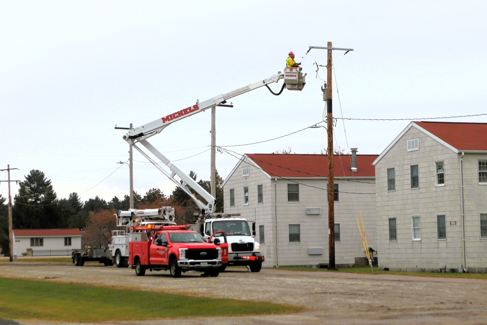 Work continues to upgrade Fort McCoy’s power grid to Wye Electrical System