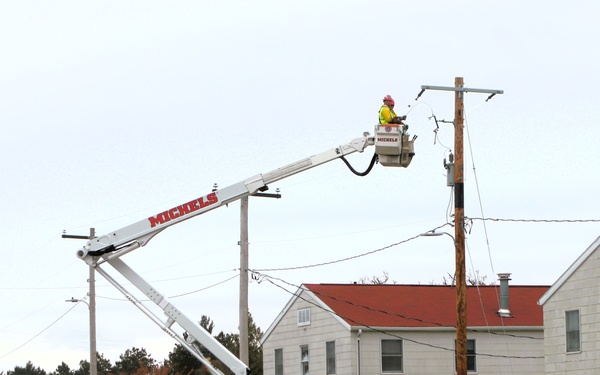 Work continues to upgrade Fort McCoy’s power grid to Wye Electrical System