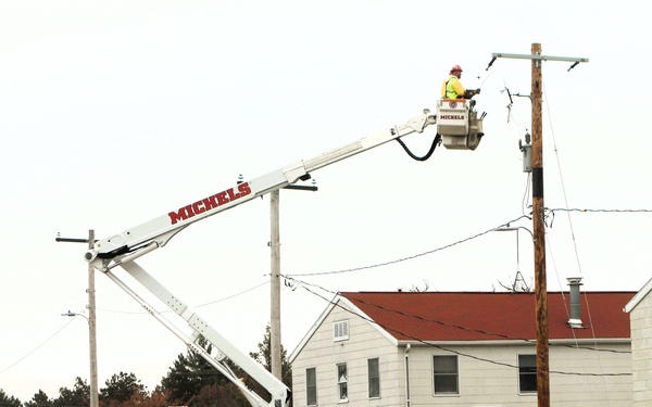 Work continues to upgrade Fort McCoy’s power grid to Wye Electrical System