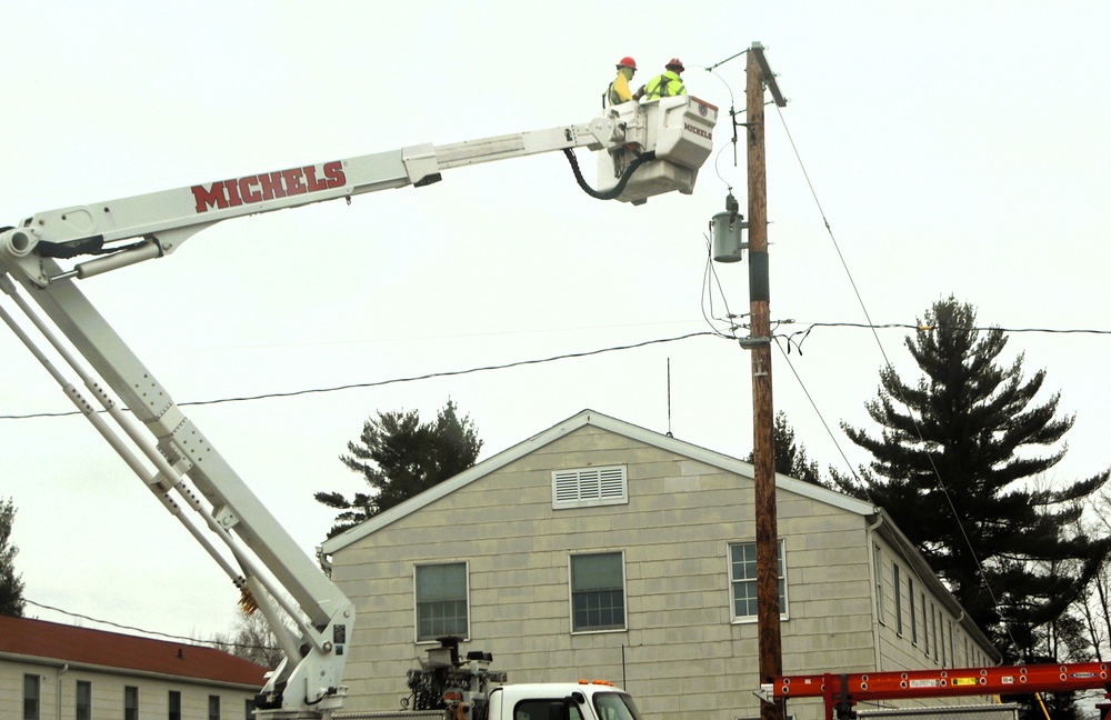 Work continues to upgrade Fort McCoy’s power grid to Wye Electrical System