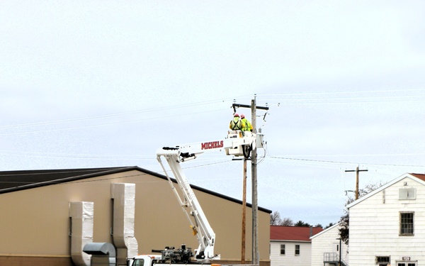 Work continues to upgrade Fort McCoy’s power grid to Wye Electrical System