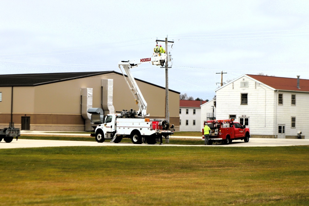 Work continues to upgrade Fort McCoy’s power grid to Wye Electrical System