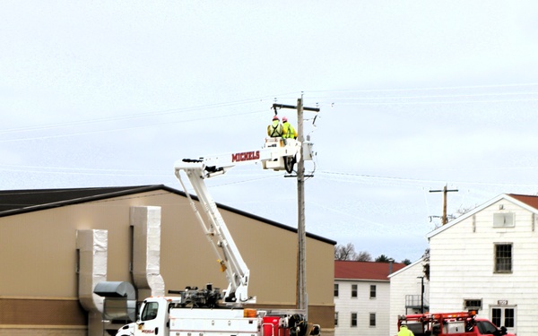 Work continues to upgrade Fort McCoy’s power grid to Wye Electrical System