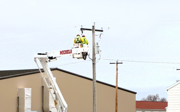 Work continues to upgrade Fort McCoy’s power grid to Wye Electrical System