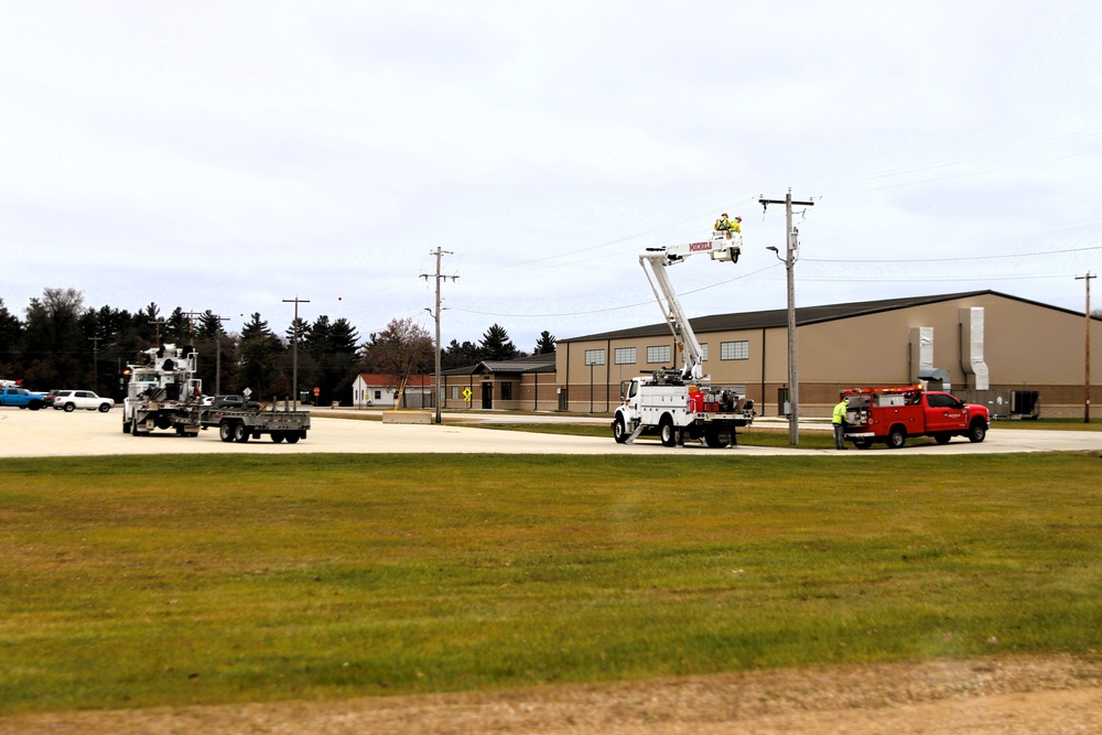 Work continues to upgrade Fort McCoy’s power grid to Wye Electrical System