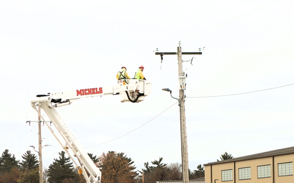 Work continues to upgrade Fort McCoy’s power grid to Wye Electrical System