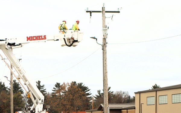 Work continues to upgrade Fort McCoy’s power grid to Wye Electrical System