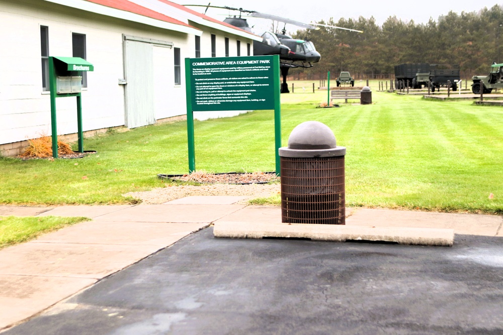 New concrete pads added to Fort McCoy’s Commemorative Area; improves guest experience