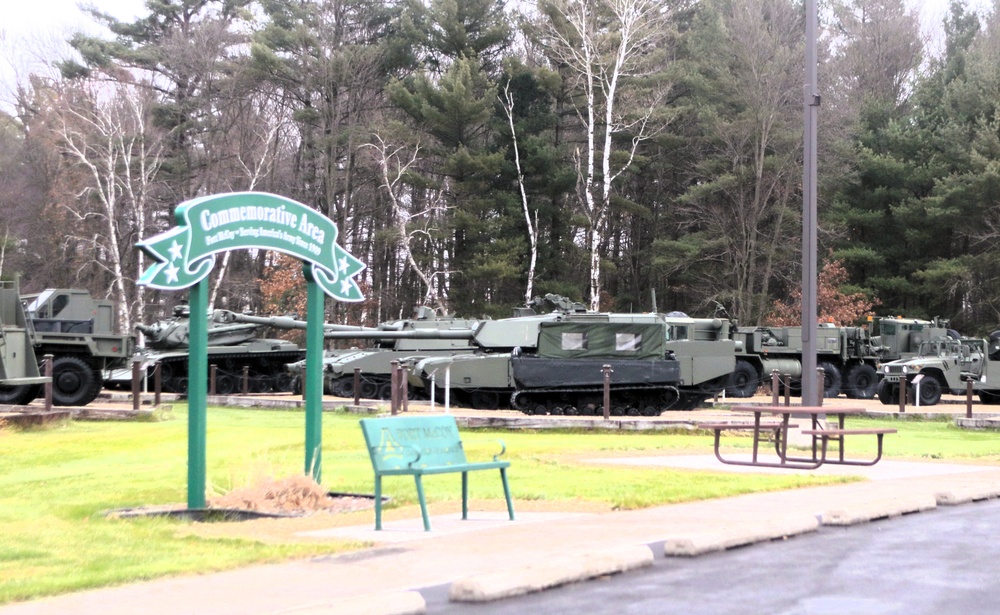 New concrete pads added to Fort McCoy’s Commemorative Area; improves guest experience