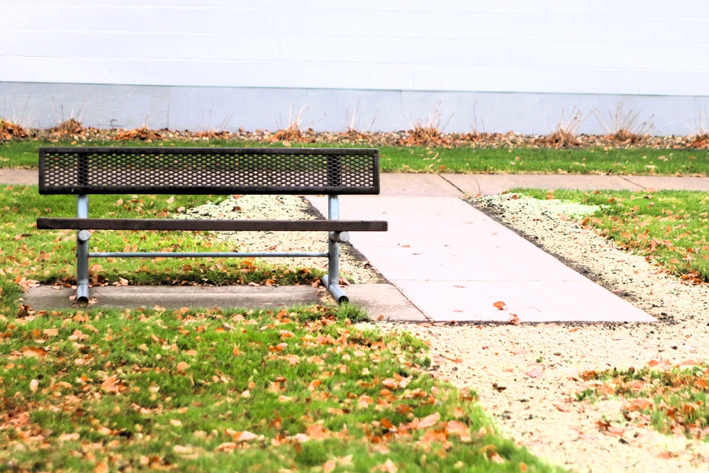 New concrete pads added to Fort McCoy’s Commemorative Area; improves guest experience