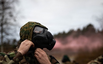 U.S. Marines execute simulated CBRN response during bilateral training exercise