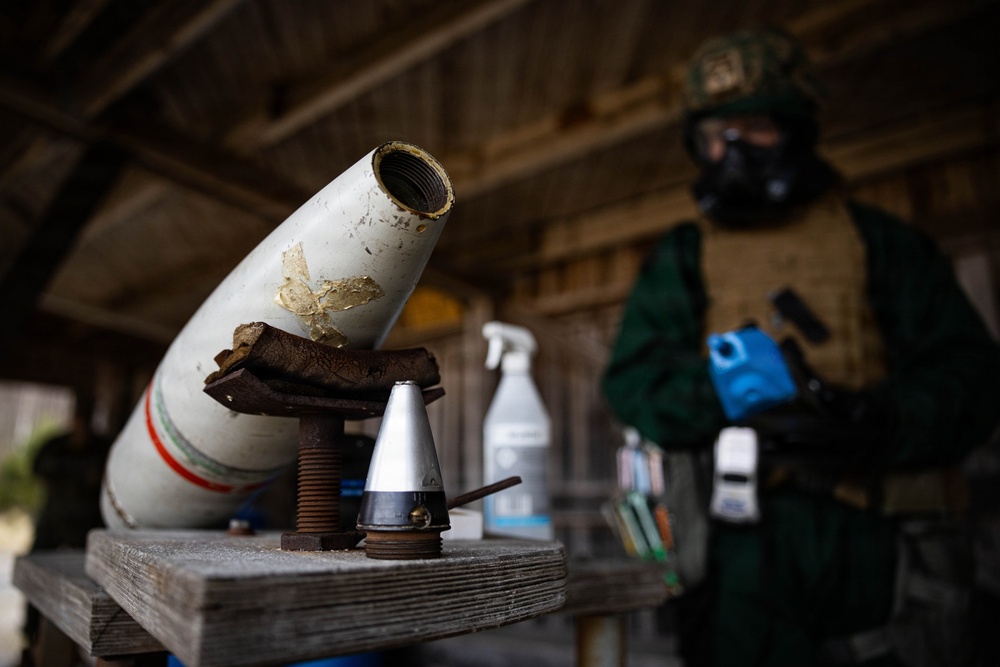 U.S. Marines execute simulated CBRN response during bilateral training exercise