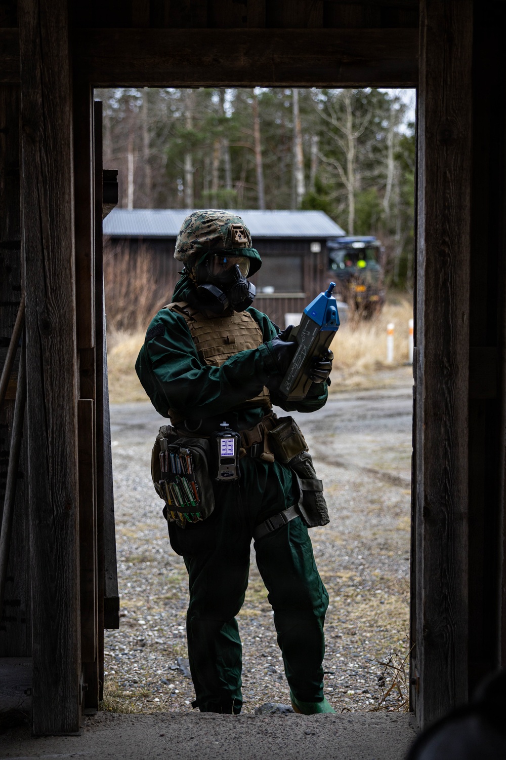 U.S. Marines execute simulated CBRN response during bilateral training exercise