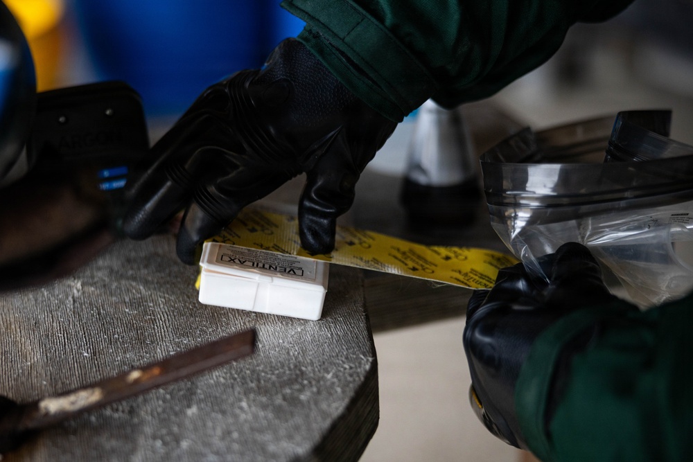 U.S. Marines execute simulated CBRN response during bilateral training exercise