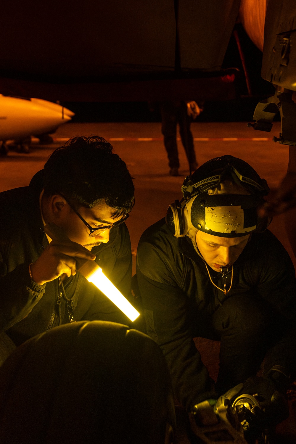 Abraham Lincoln conducts routine operations