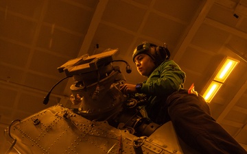 Abraham Lincoln conducts routine operations