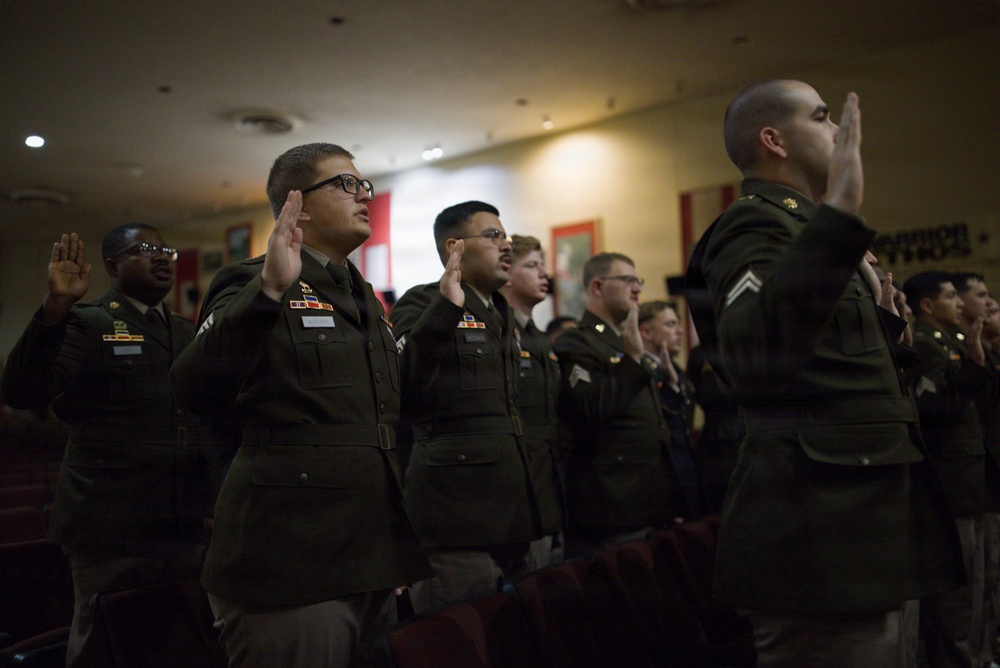 2-18 FAR NCO Induction Ceremony