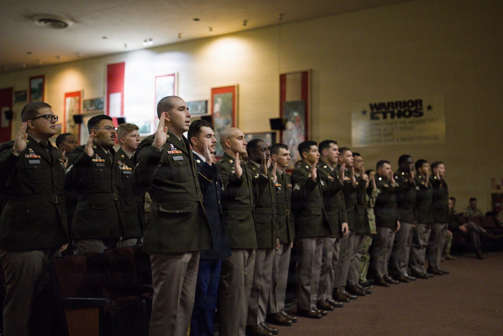 2-18 FAR NCO Induction Ceremony