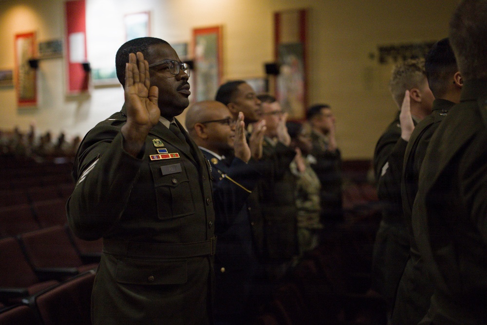 2-18 FAR NCO Induction Ceremony