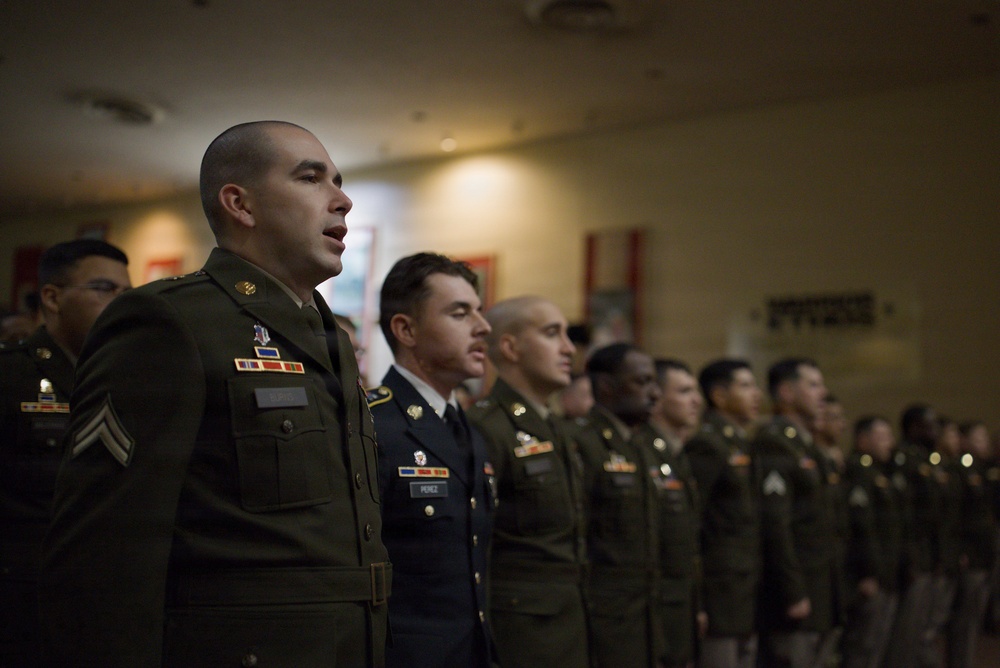 2-18 FAR NCO Induction Ceremony