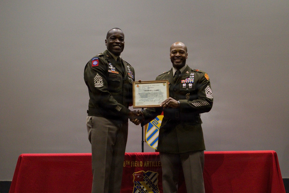 2-18 FAR NCO Induction Ceremony