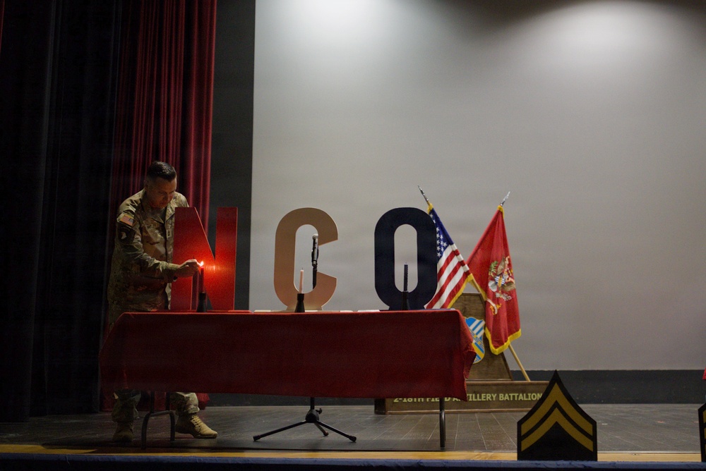 2-18 FAR NCO Induction Ceremony