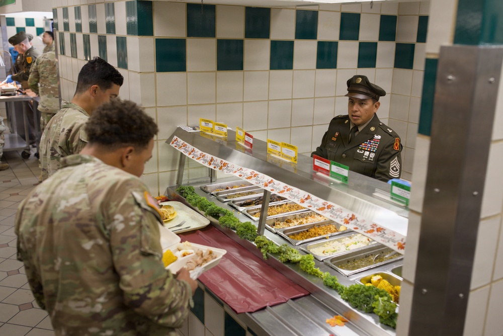 75th FA BDE Thanksgiving Meal