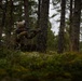 U.S. Marines patrols a training area while in the Baltic Sea