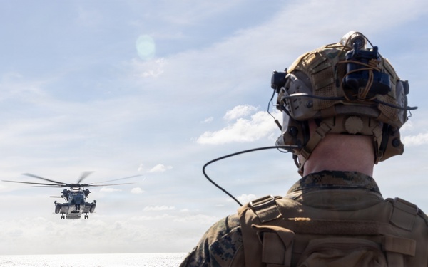 22nd MEU(SOC) | MSPF Trains Aboard USS San Antonio