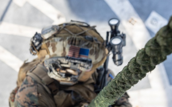 22nd MEU(SOC) | MSPF Trains Aboard USS San Antonio