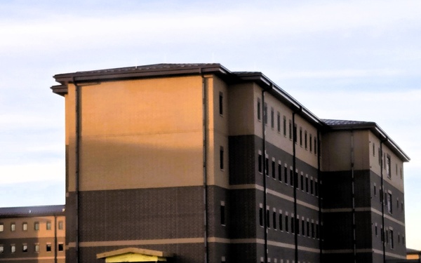 November 2025 construction operations for East Barracks Project at Fort McCoy