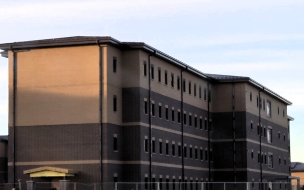 November 2025 construction operations for East Barracks Project at Fort McCoy