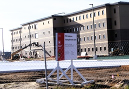 November 2025 construction operations for East Barracks Project at Fort McCoy