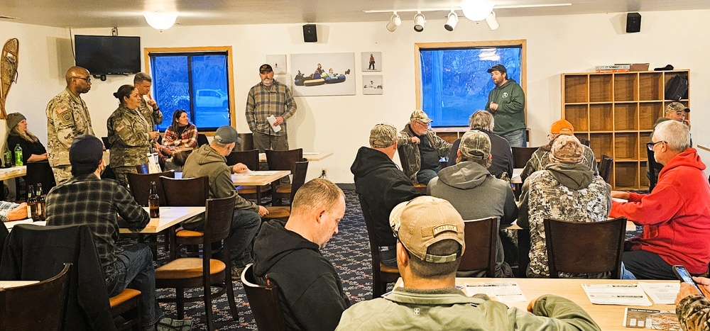 Fort McCoy holds 2025 Meet and Greet event for deer hunters at installation