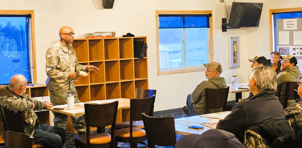 Fort McCoy holds 2025 Meet and Greet event for deer hunters at installation