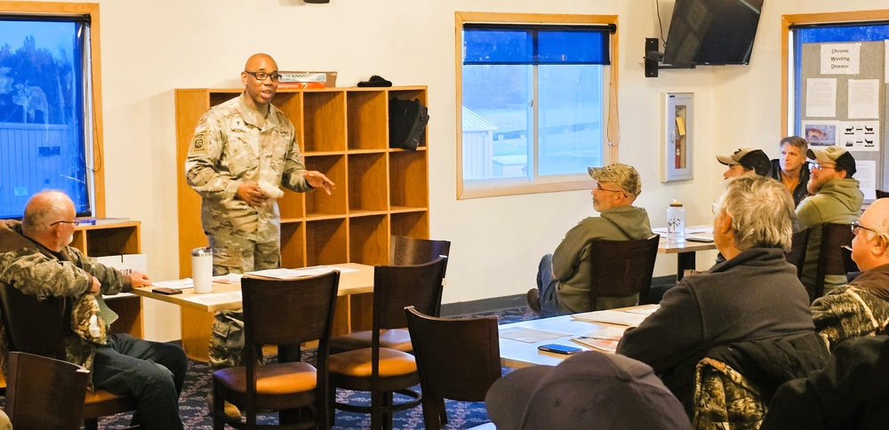 Fort McCoy holds 2025 Meet and Greet event for deer hunters at installation