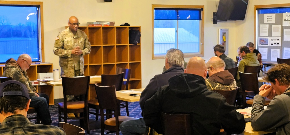 Fort McCoy holds 2025 Meet and Greet event for deer hunters at installation