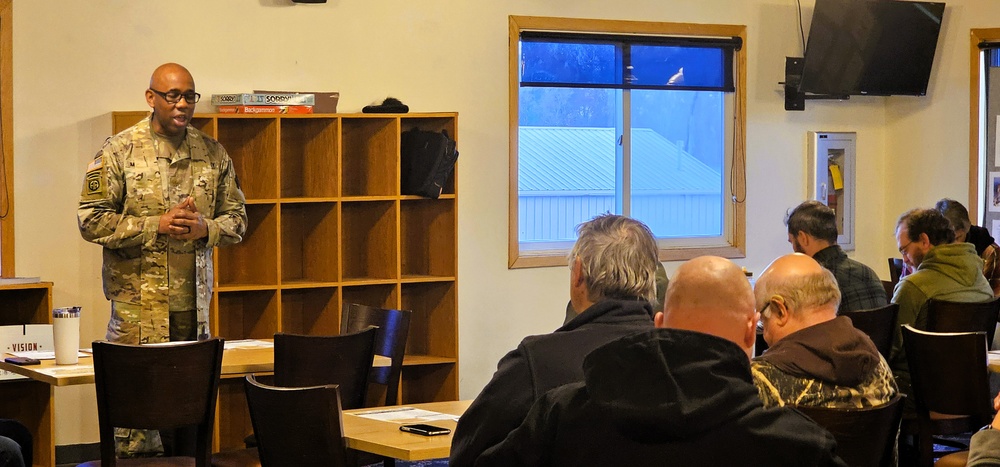 Fort McCoy holds 2025 Meet and Greet event for deer hunters at installation