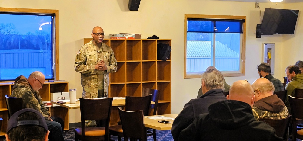 Fort McCoy holds 2025 Meet and Greet event for deer hunters at installation