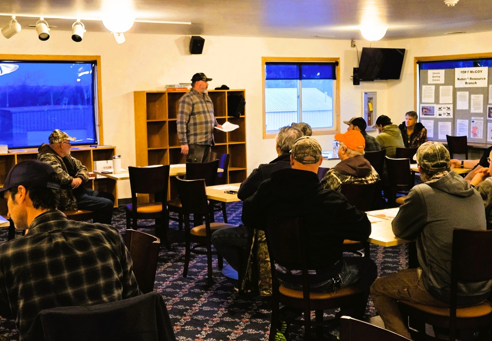 Fort McCoy holds 2025 Meet and Greet event for deer hunters at installation