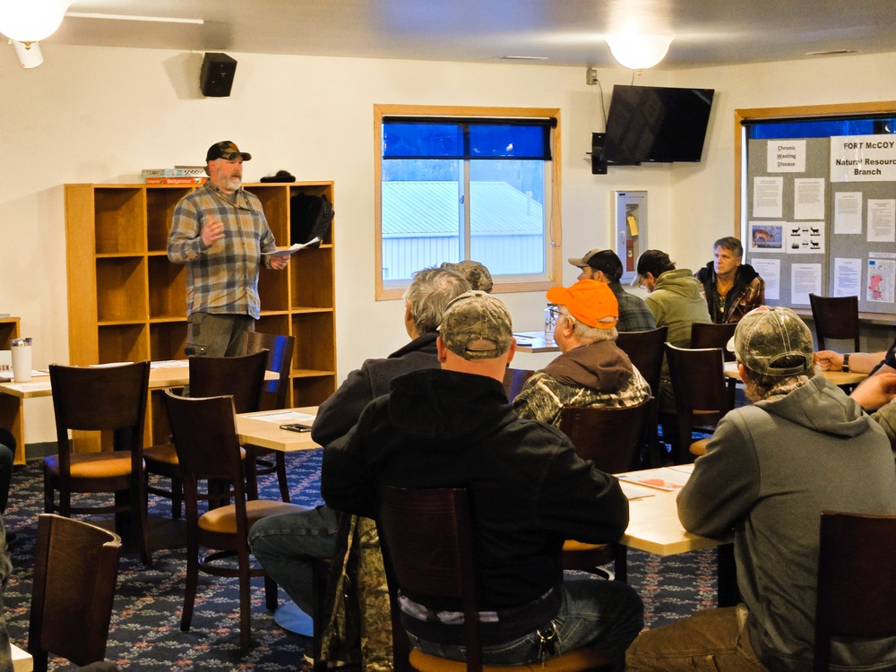 Fort McCoy holds 2025 Meet and Greet event for deer hunters at installation