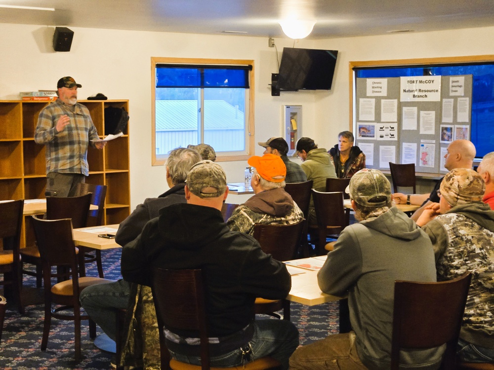 Fort McCoy holds 2025 Meet and Greet event for deer hunters at installation