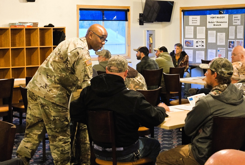 Fort McCoy holds 2025 Meet and Greet event for deer hunters at installation